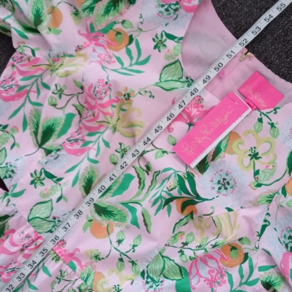 🆕️ 🦜HTF Lilly Pulitzer🦜 - Lyssa Short Sleeve Cotton Midi Dress - Picture 16 of 16